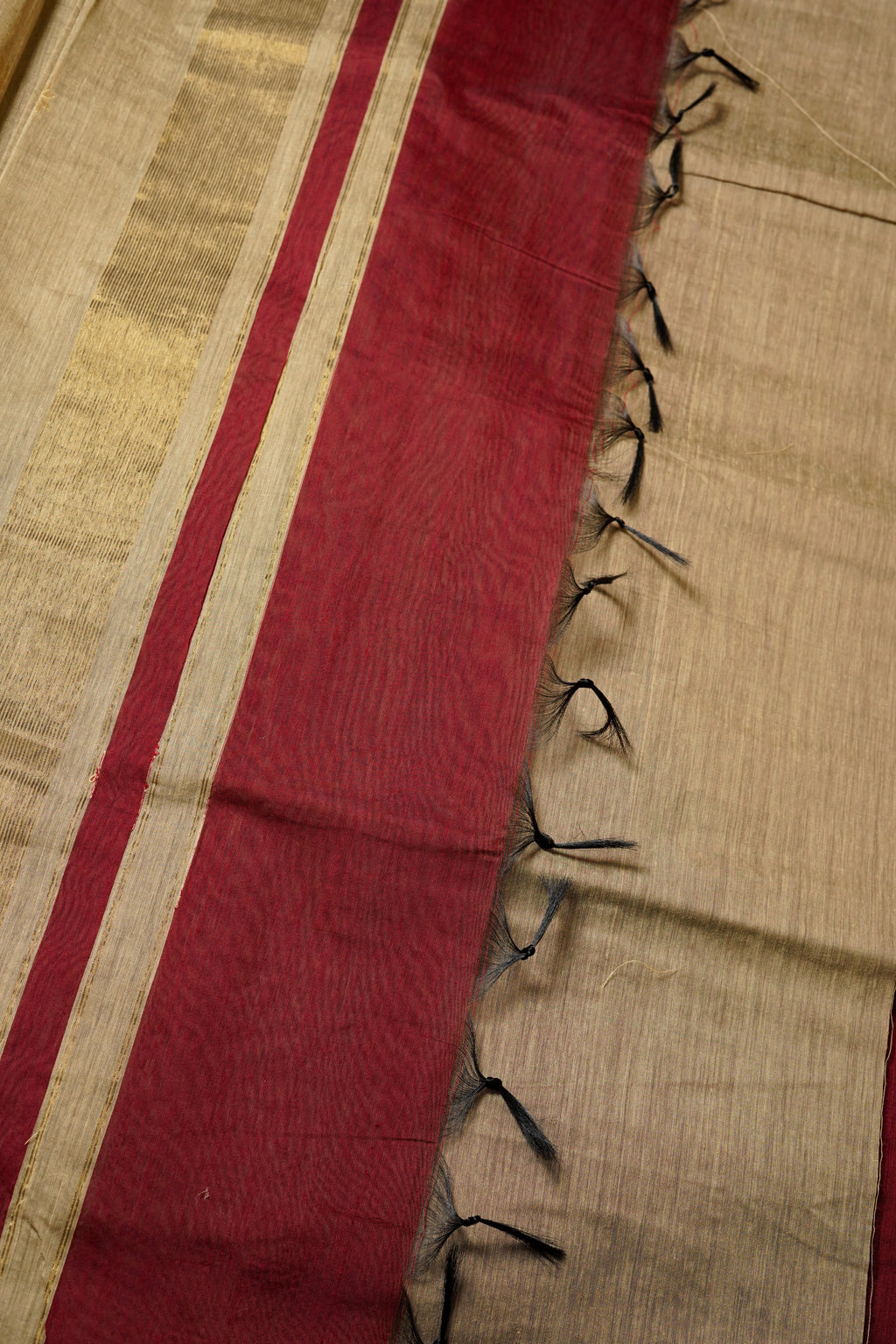 Wine Maroon Maheswari